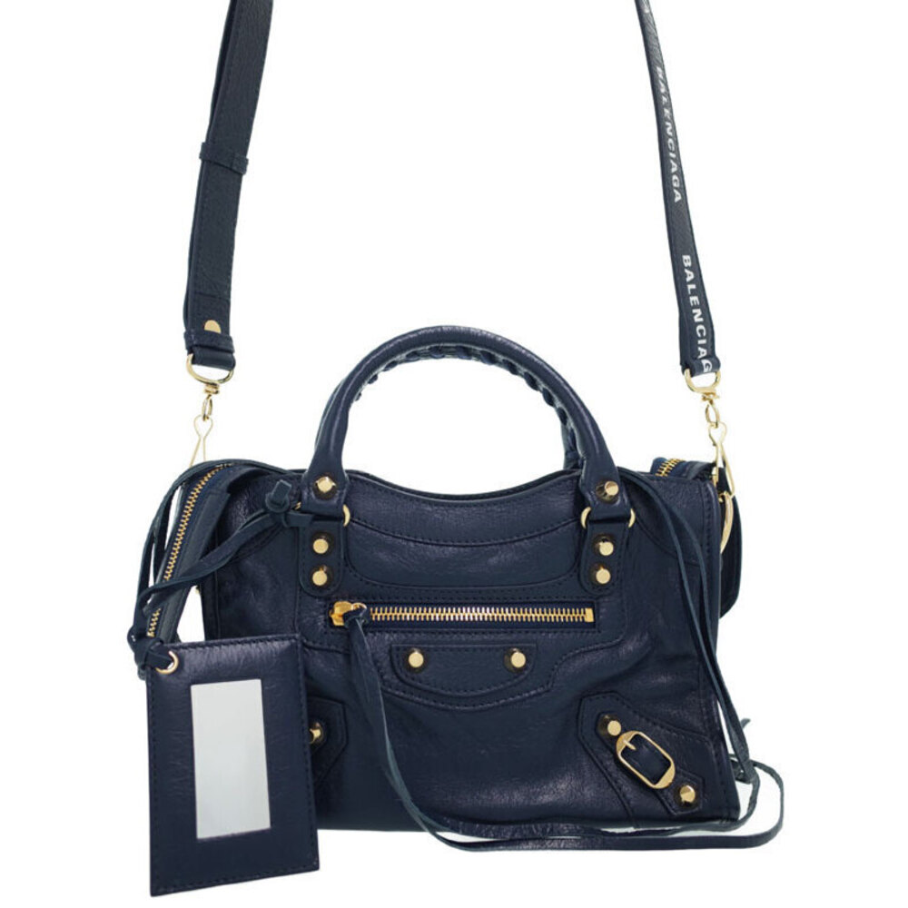 Balenciaga bag shoulder leather City lambskin Black Classic - Picture 2 of 9